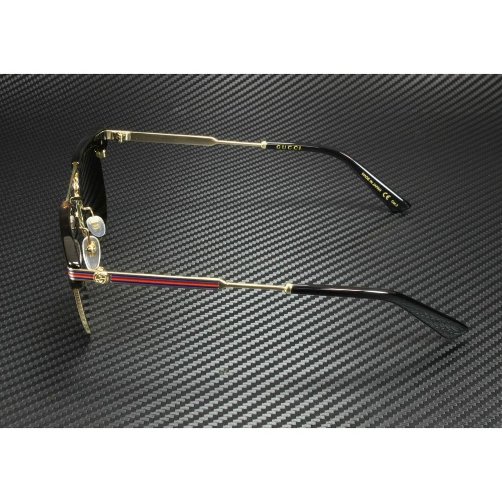 Gucci Havana Gold Men's 52mm Sunglasses - Picture 4 of 4